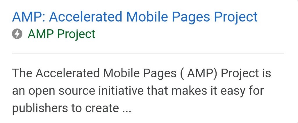 Páginas AMP