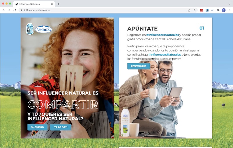 Campaña Influencers Naturales
