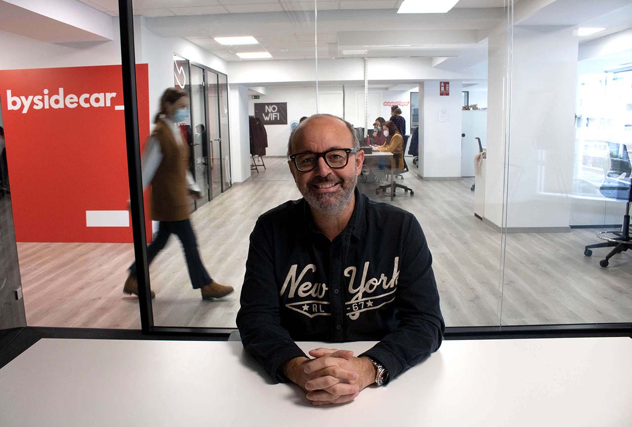 Javier Sande CEO Bysidecar Javier Sande, CEO de Bysidecar